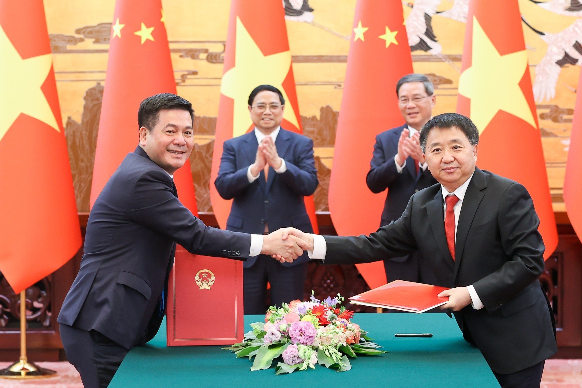 Bộ Công Thương ký biên bản ghi nhớ với Tổng cục Quản lý giám sát thị trường Trung Quốc